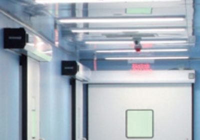 Hermetisch gesloten automatische deur