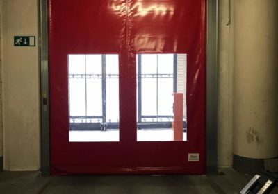 Automatische flexibele deur